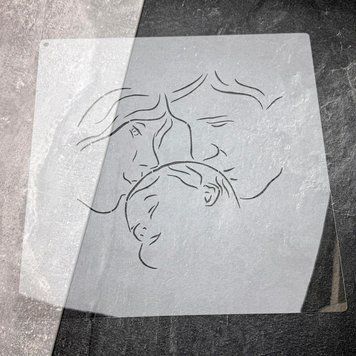 Трафарет для украшения торта, каравая, пряников. Используется для украшения аэрографом, пудрой, айсингом, какао-порошком, кандурином и др. Материал: пищевой пластик.
Для многократного использования.
Не мыть, в горячей воде, в посудомоечной машине. 3388 фото