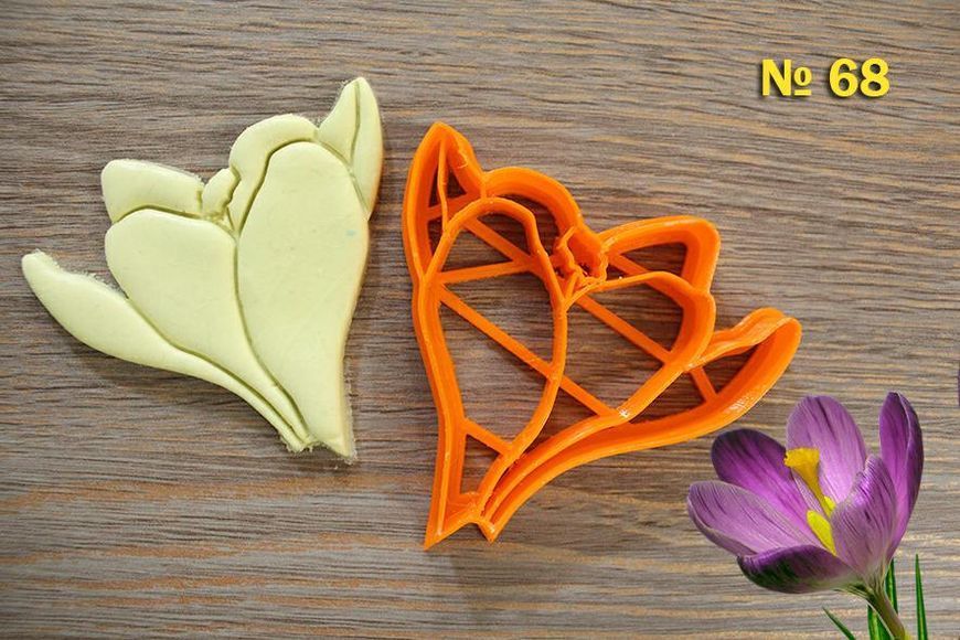 Форма-штамп Крокус (7 х 8см) 68 фото